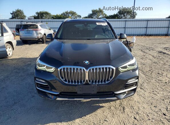 5UXCR6C59KLK88985 2019 BMW X5 Black Widok z przodu
