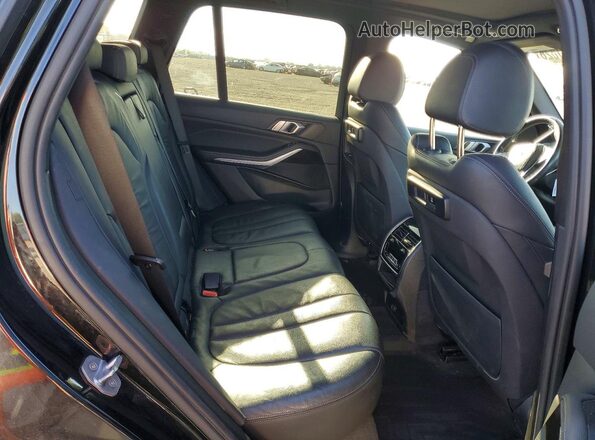 5UXCR6C59KLK88985 2019 BMW X5 Black Widok wnętrza z tyłu
