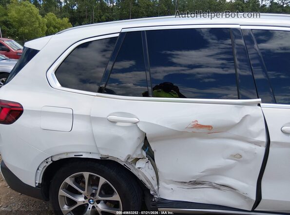 5UXCR6C59KLL26425 2019 BMW X5 White Դիմացի տեսք