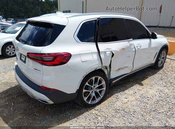 5UXCR6C59KLL26425 2019 BMW X5 White Հետևի աջ