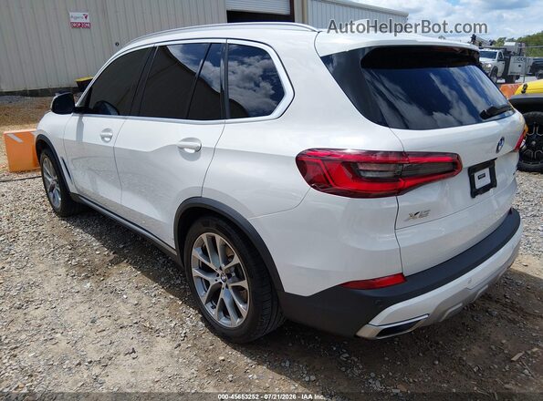 5UXCR6C59KLL26425 2019 BMW X5 White Հետևի ձախ