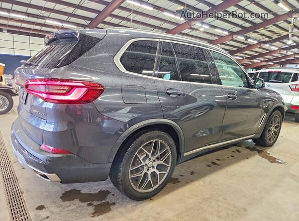 5UXCR6C59KLL31284 2019 BMW X5 Серый Задняя правая четверть