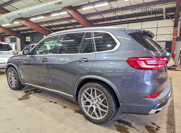 5UXCR6C59KLL31284 2019 BMW X5 Серый Задняя левая четверть