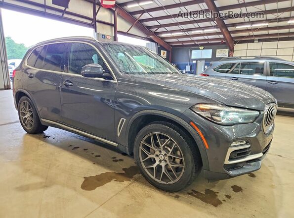 5UXCR6C59KLL31284 2019 BMW X5 Серый Передняя правая четверть