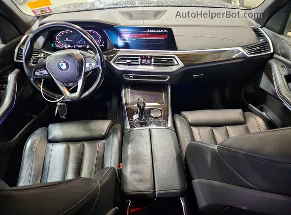 5UXCR6C59KLL31284 2019 BMW X5 Серый Вид панели приборов