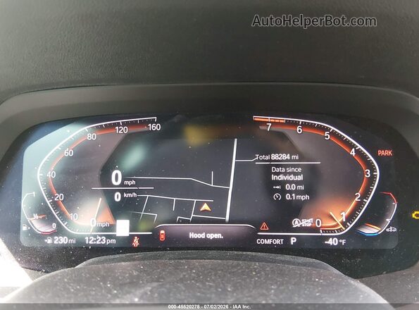 5UXCR6C59KLL35688 2019 BMW X5 Gray Հետևի նստատեղերի տեսք