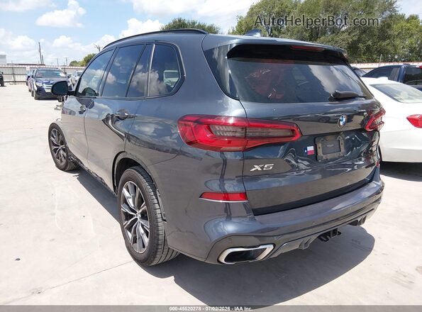 5UXCR6C59KLL35688 2019 BMW X5 Gray Հետևի ձախ