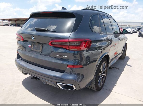 5UXCR6C59KLL35688 2019 BMW X5 Gray Հետևի աջ