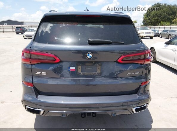 5UXCR6C59KLL35688 2019 BMW X5 Gray 