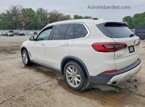 5UXCR6C59KLL53771 2019 BMW X5 White Trasero izquierdo