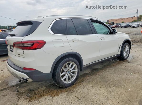5UXCR6C59KLL53771 2019 BMW X5 White Trasero derecho