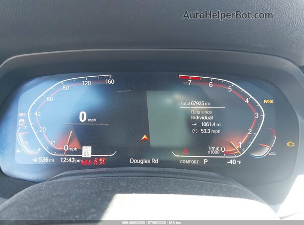 5UXCR6C5XKLL21430 2019 BMW X5 Black Vista de los asientos traseros