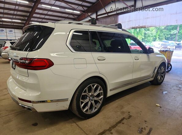 5UXCW2C01L9A03669 2020 BMW X7 Белый Задняя правая четверть