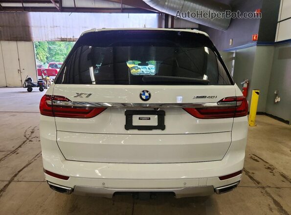 5UXCW2C01L9A03669 2020 BMW X7 Белый Вид сзади