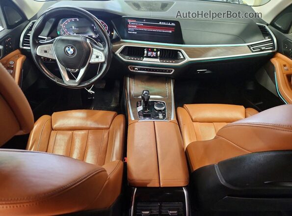 5UXCW2C01L9A03669 2020 BMW X7 Белый Вид панели приборов
