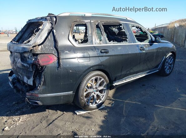 5UXCW2C01M9G78567 2021 BMW X7 Black Հետևի աջ