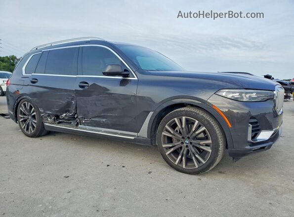 5UXCW2C01M9H18064 2021 BMW X7 Charcoal Передня права чверть