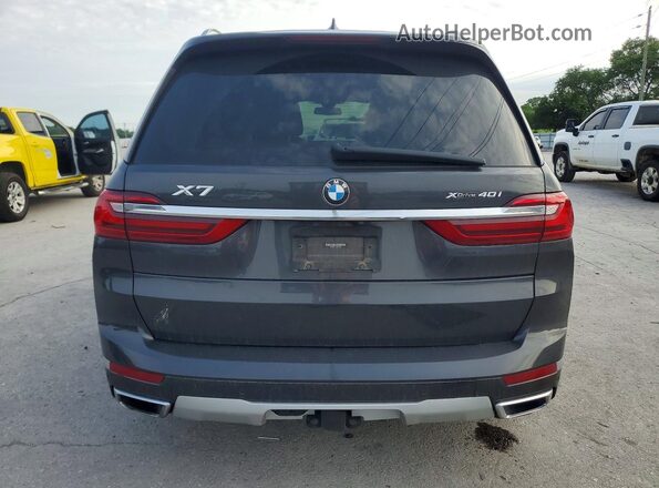 5UXCW2C01M9H18064 2021 BMW X7 Charcoal Вид ззаду