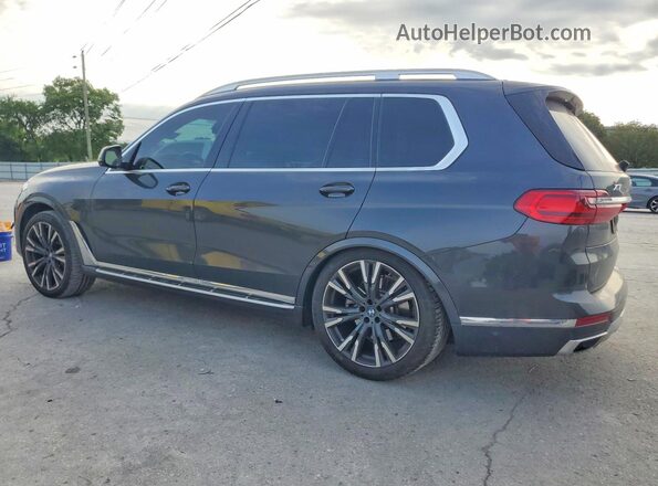 5UXCW2C01M9H18064 2021 BMW X7 Charcoal Задня ліва чверть