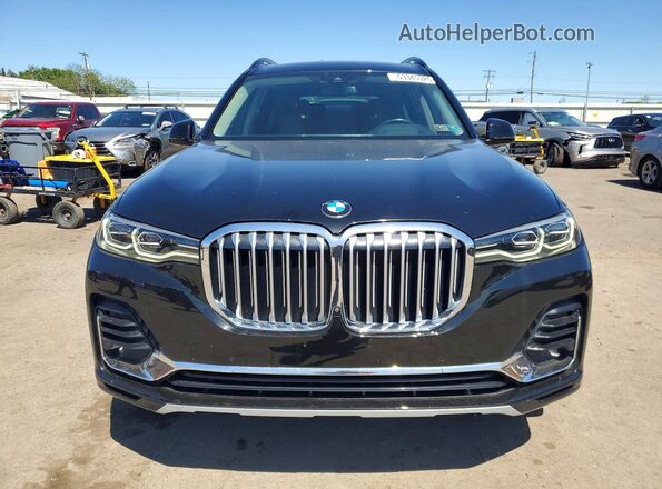 5UXCW2C02M9F57191 2021 BMW X7 Черный Вид спереди