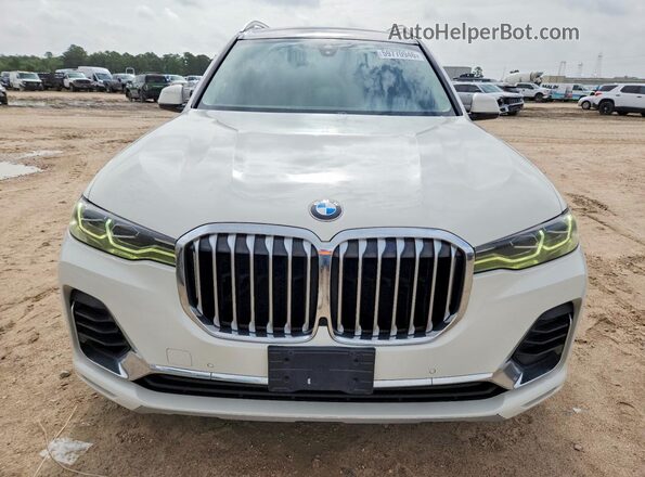5UXCW2C03L9B89361 2020 BMW X7 White Widok z przodu
