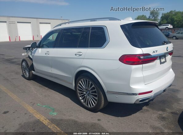 5UXCW2C03M9G55758 2021 BMW X7 White Задня ліва чверть