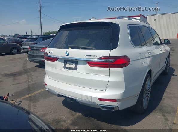 5UXCW2C03M9G55758 2021 BMW X7 White 