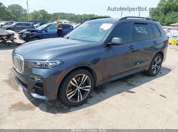 5UXCW2C04L0E74316 2020 BMW X7 Gray Передня ліва чверть