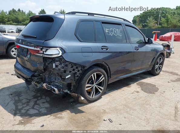 5UXCW2C04L0E74316 2020 BMW X7 Gray Задня права чверть
