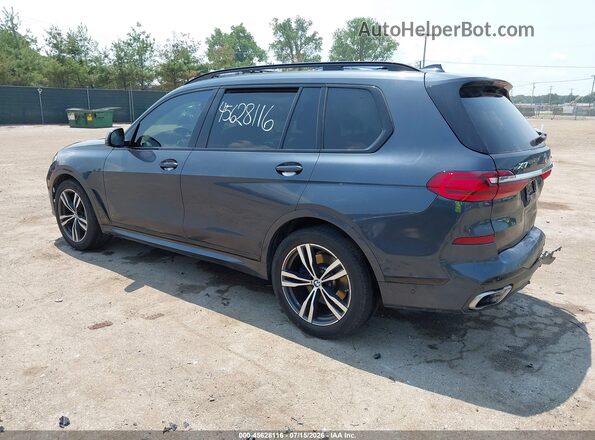 5UXCW2C04L0E74316 2020 BMW X7 Gray Задня ліва чверть