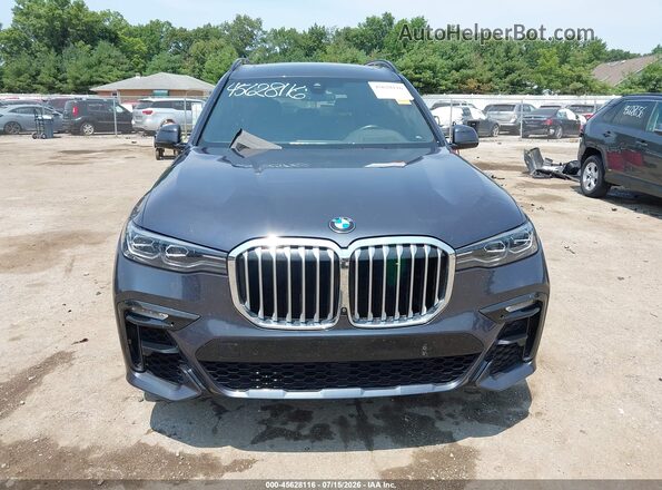 5UXCW2C04L0E74316 2020 BMW X7 Gray Вид щитка приладів