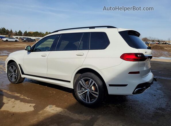 5UXCW2C04L9B00476 2020 BMW X7 White Հետևի ձախ