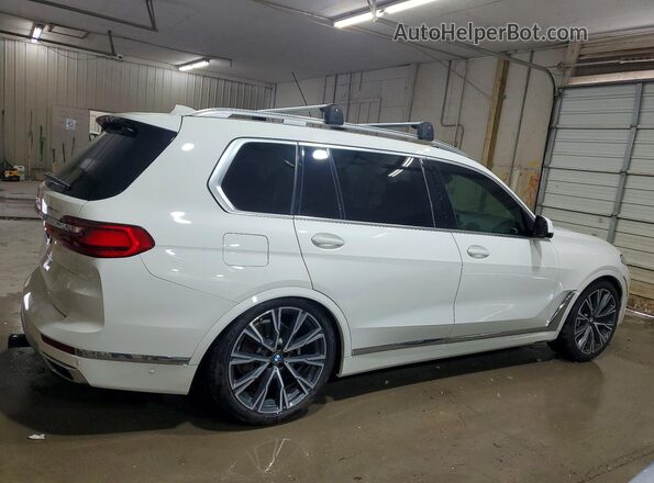 5UXCW2C04L9C40902 2020 BMW X7 Белый Задняя правая четверть