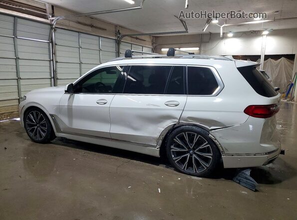 5UXCW2C04L9C40902 2020 BMW X7 Белый Задняя левая четверть