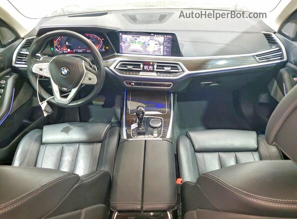 5UXCW2C04L9C40902 2020 BMW X7 Белый Вид панели приборов