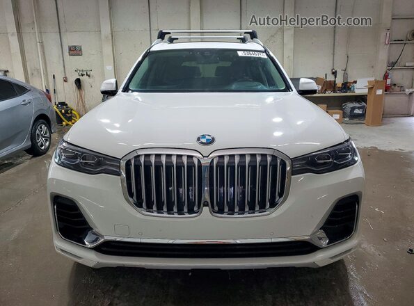 5UXCW2C04L9C40902 2020 BMW X7 Белый Вид спереди