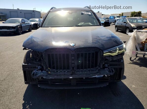 5UXCW2C04M9F58911 2021 BMW X7 Black Vista frontal