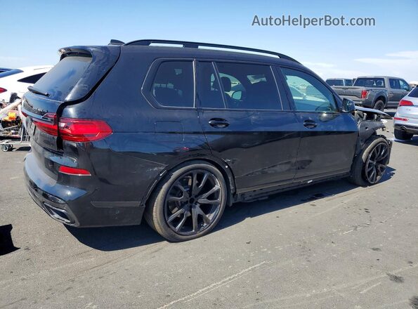 5UXCW2C04M9F58911 2021 BMW X7 Black Trasero derecho
