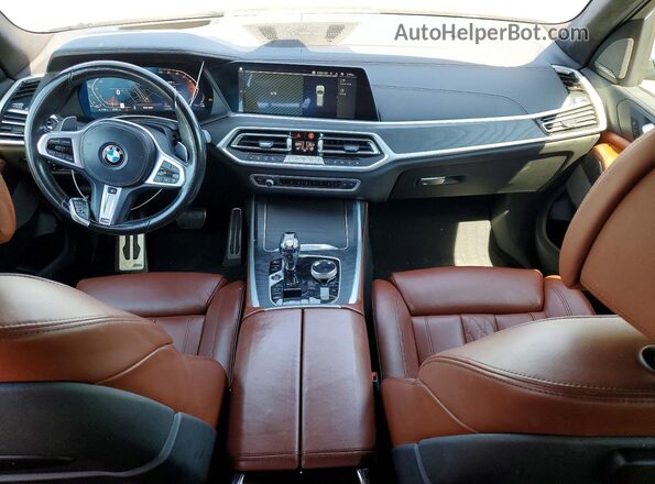 5UXCW2C04M9F58911 2021 BMW X7 Black Vista del salpicadero
