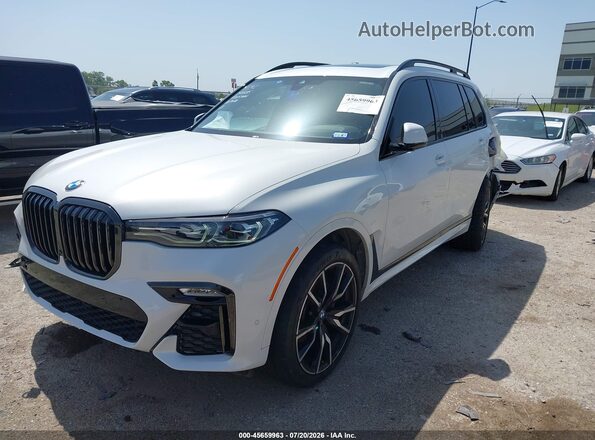 5UXCW2C04M9H78517 2021 BMW X7 White Передня ліва чверть