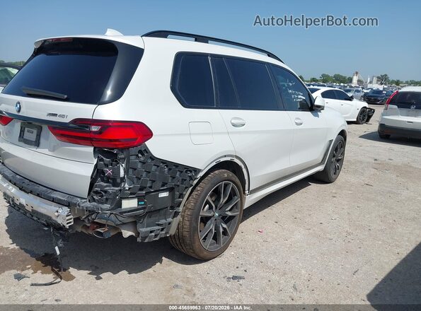 5UXCW2C04M9H78517 2021 BMW X7 White Задня права чверть