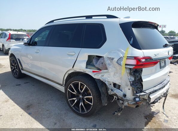 5UXCW2C04M9H78517 2021 BMW X7 White Задня ліва чверть