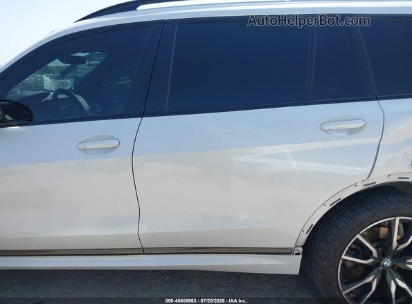 5UXCW2C04M9H78517 2021 BMW X7 White 