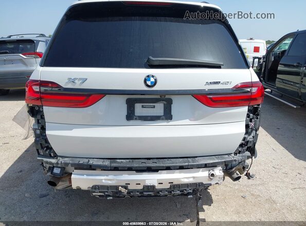5UXCW2C04M9H78517 2021 BMW X7 White 