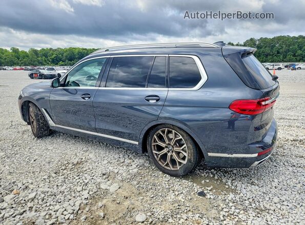 5UXCW2C04N9M14080 2022 BMW X7 Gray Задня ліва чверть