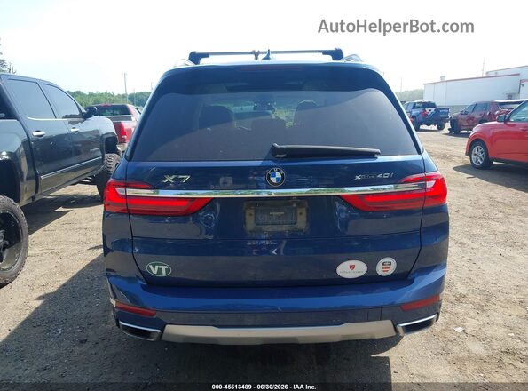 5UXCW2C05L9A01858 2020 BMW X7 Blue 