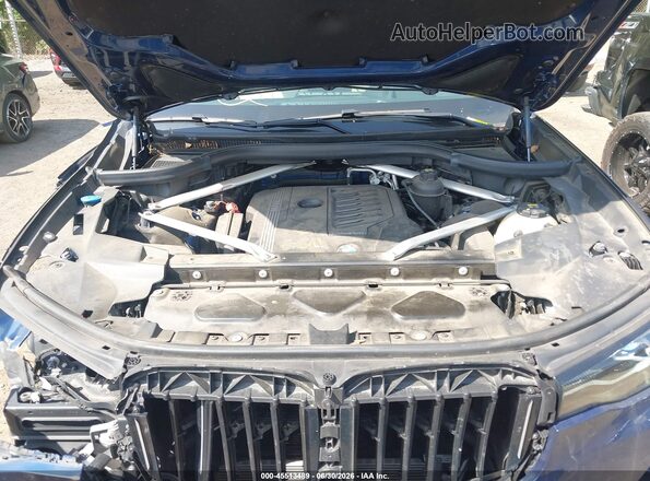 5UXCW2C05L9A01858 2020 BMW X7 Blue Vista trasera