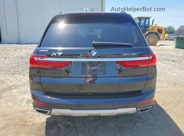 5UXCW2C05M9H62066 2021 BMW X7 Черный Вид сзади