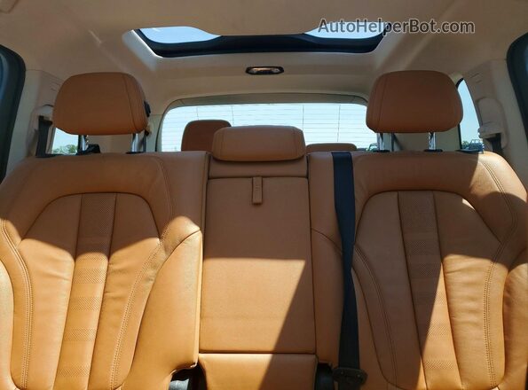 5UXCW2C05M9H62066 2021 BMW X7 Черный Вид задних сидений
