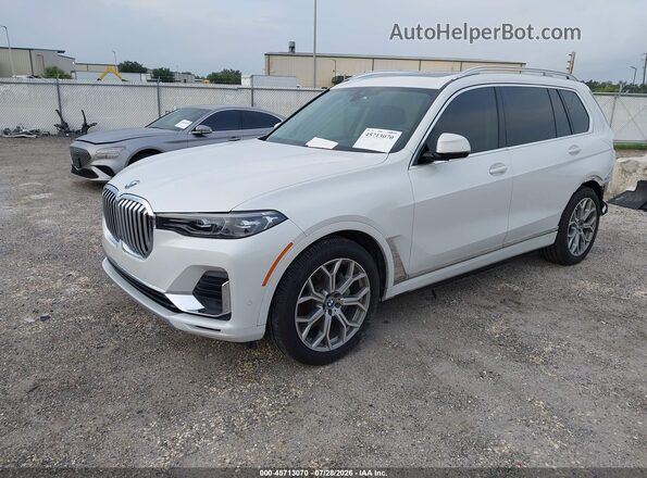 5UXCW2C06L9B69458 2020 BMW X7 White Передня ліва чверть